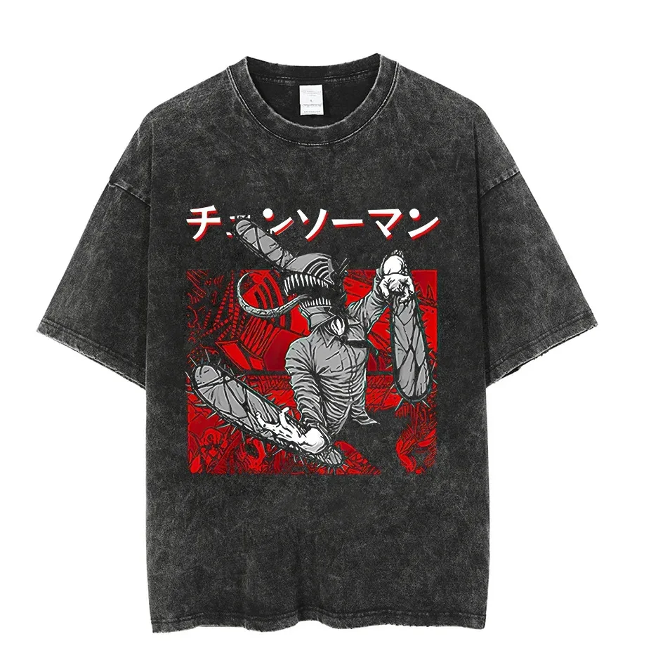 

Футболка Chainsaw Man с принтом Reze Kobeni Higashiyama, унисекс, ретро, хлопковая, повседневная, уличная одежда, с коротким рукавом