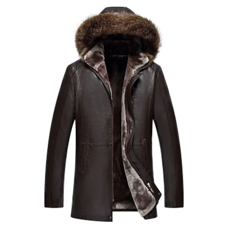 

Winter Parka Real Fur Long Plush Thick Oversize Sheepskin Jackets for Man M-5XL Mens Clothing Genuine Sheep Leather Natural Coat