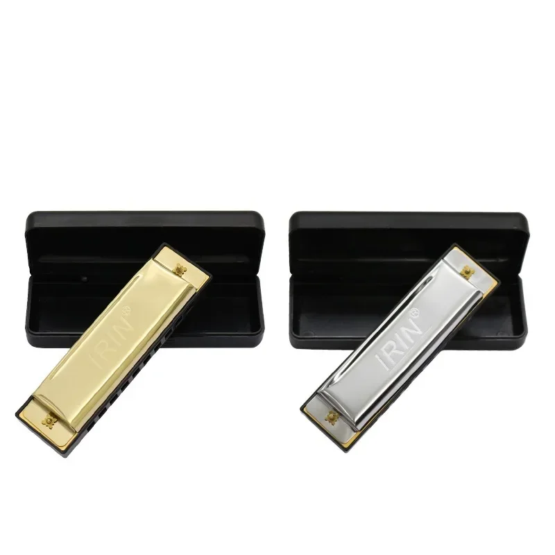 10 Hole Harmonica Mouth Organ Puzzle Musical Instrument Beginner Teaching Playing Gift Copper Core Resin Harmonica Harp