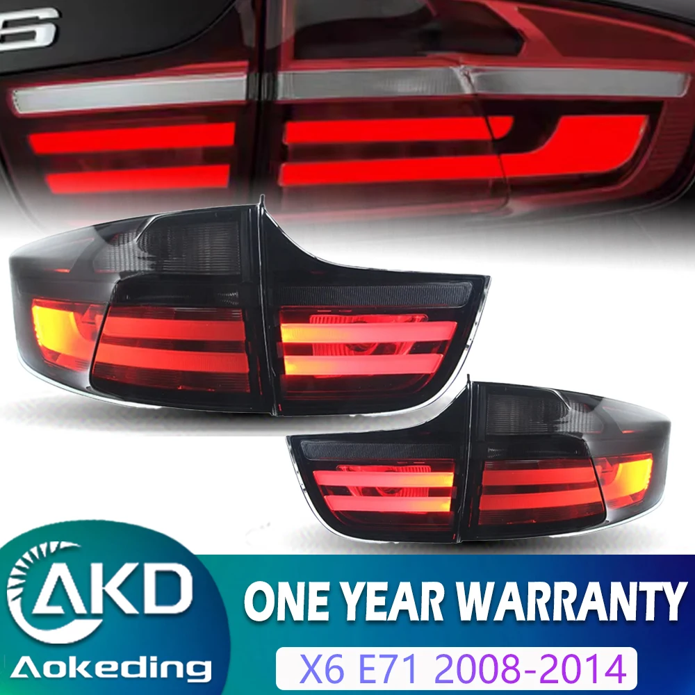 

Taillight For BMW X6 F71 LED Taillights 2008-2014 Tail Lamp Car Styling DRL Signal Projector Lens Automotive Accessories
