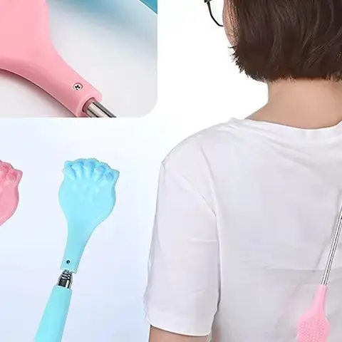 

Five Sections Handle Telescopic Back Scratcher For Itch Massager Back Scraper Massage Back Scratcher Relieve Anti-itch Tool