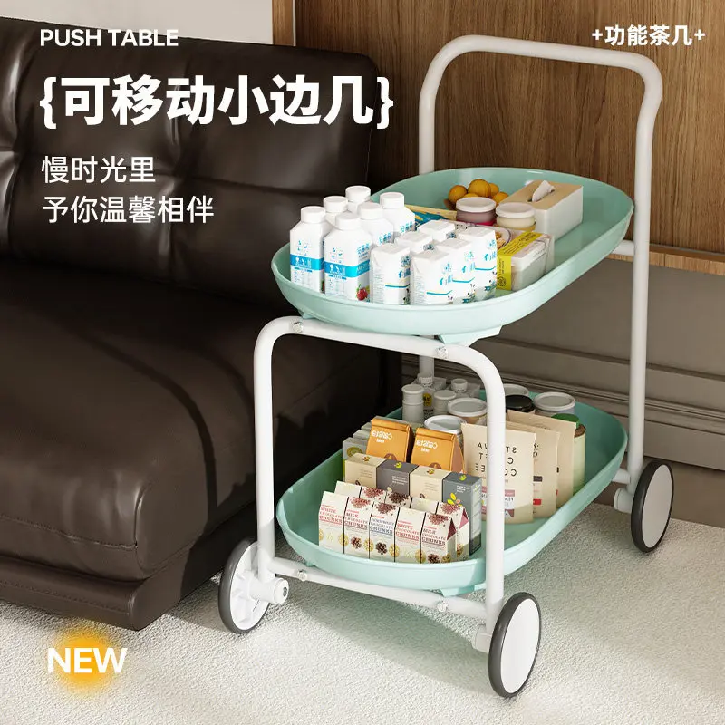 Nordic creative sofa corner several Internet celebrities simple ins style, mobile cart rack