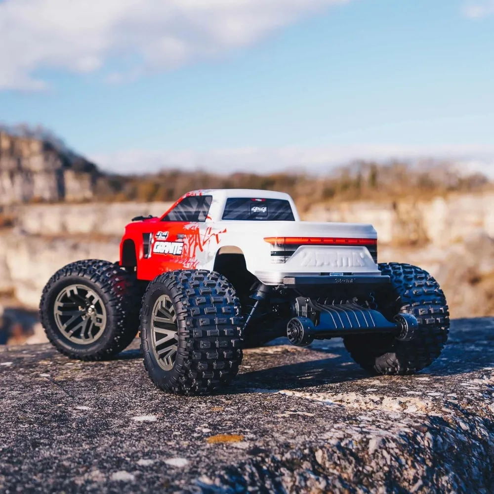 Imagem -04 - Granito 4x4 v3 3s Blx Brushless Monster rc Truck Rtr Transmissor e Receptor Incluídos Baterias e Carregador Necessários 10