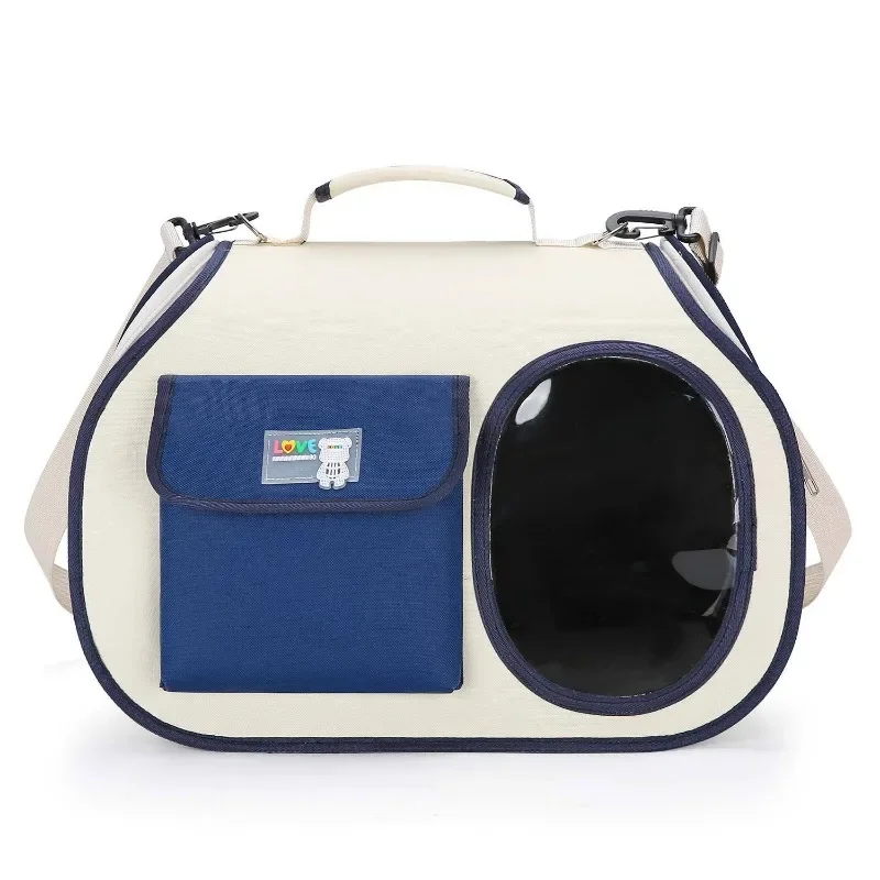 Portable Cat Bags Pet Dog Carrier Bag Mesh Breathable Carrier Bags for Small Dogs Foldable Cats Handbag Travel Pet Transport Bag