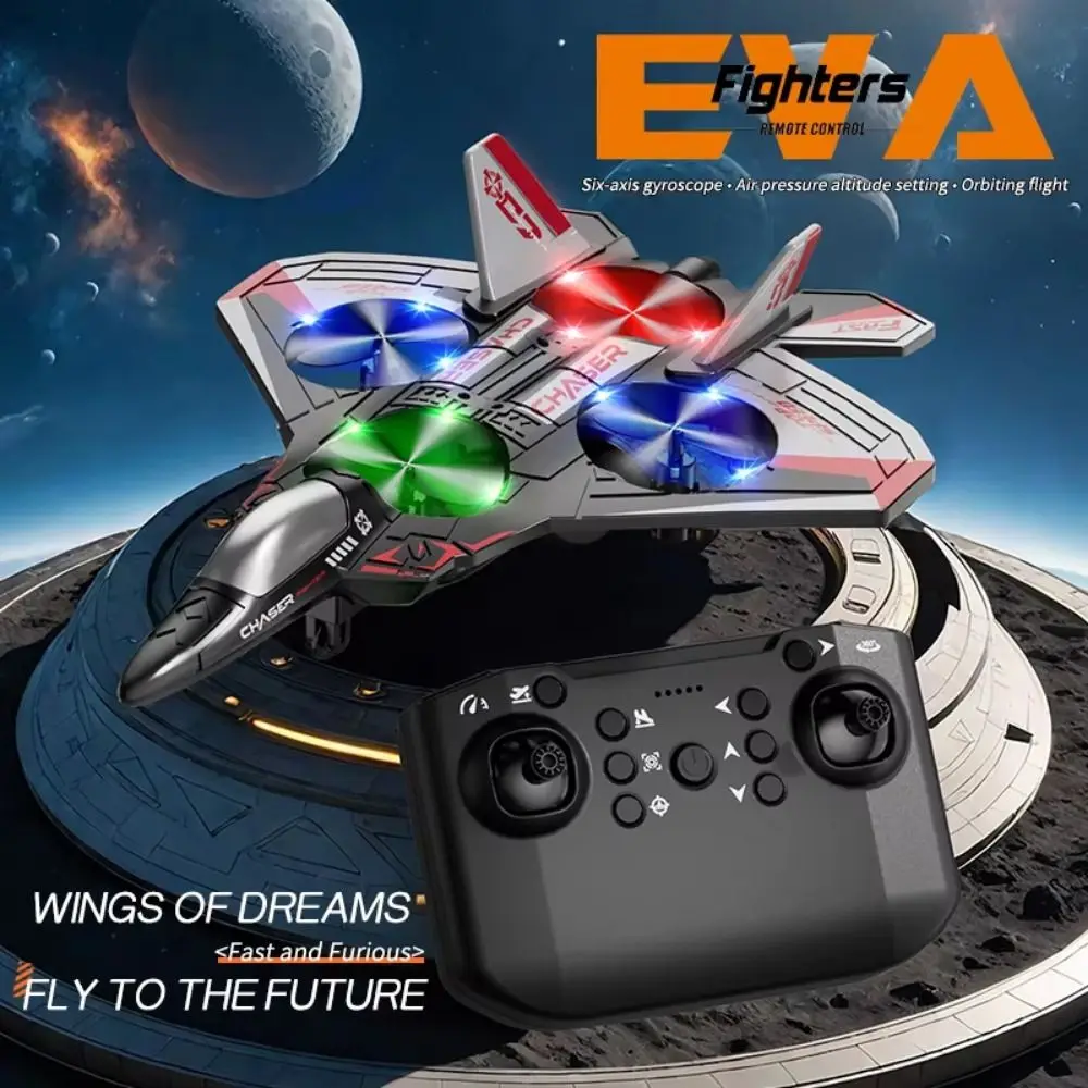 

EPP Foam Remote Control Foam Fighter RC Drones Gravity Sensing Four Motor Helicopter Toy 2.4G Stunt Rechargeable