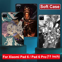 Case For Xiaomi Mi Pad 6 Pro Tablet 2023 TPU Protective Cover Funda For Xiaomi mi Pad 6 11\
