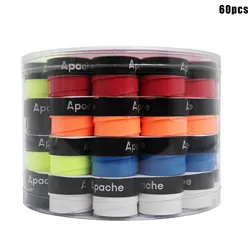 Tennis Overgrip 60pcs Anti-slip Padel Accessories Tennis Racket Grips 0.06mm Badminton Grips