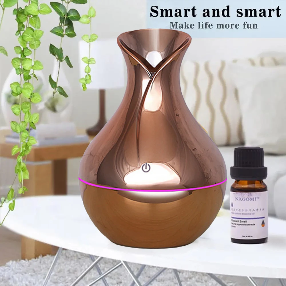 

130ml USB Aroma Diffuser Ultrasonic Cool Mist Humidifier Air Purifier with 7 Color LED Change Night Light for Office or Home