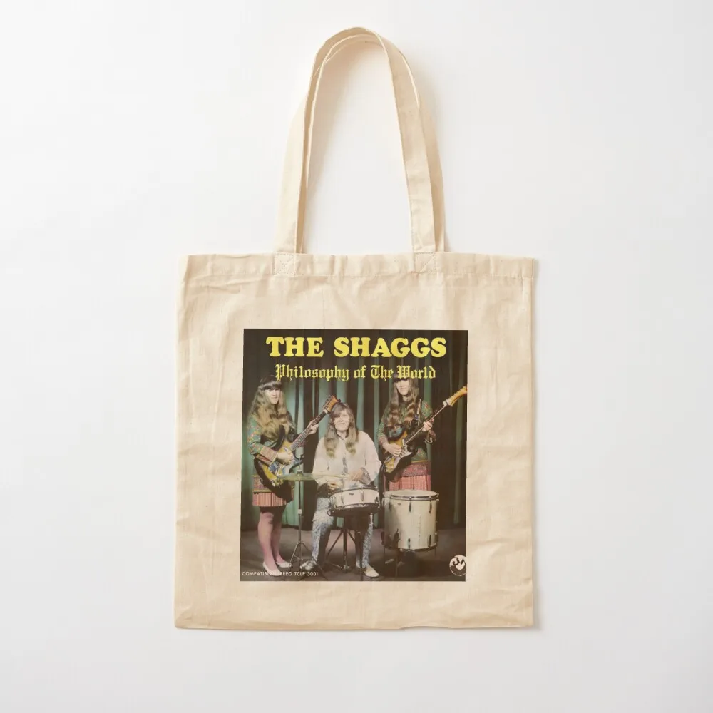 The Shaggs Band Shirt| Philosophy Of The World Concert Tee Tote Bag bag luxury women great bag Canvas Tote