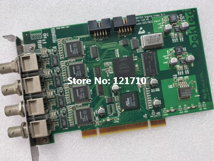 

Industrial equipment board DEKTCE DTA124 DTA-124 R1 QUAD ASI/SDI INPUT