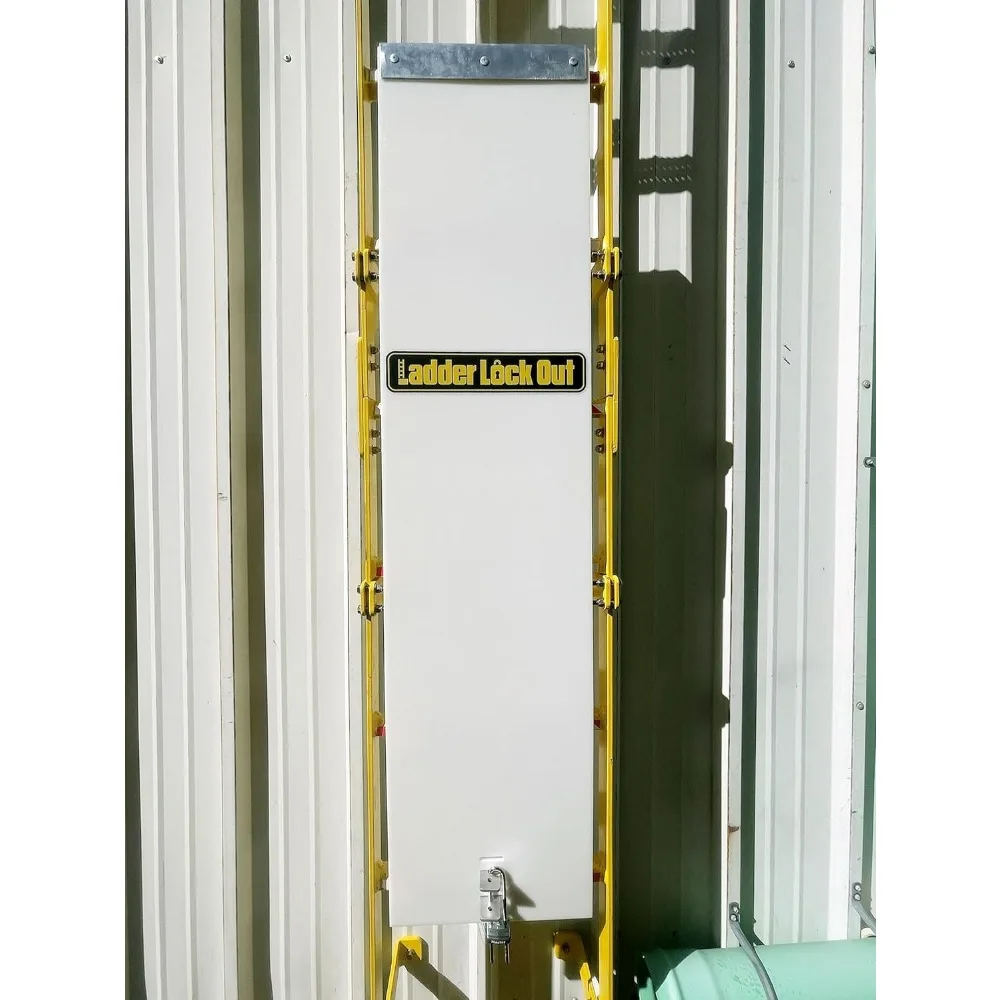 Vari-Safe Ladder Lockout Anti Climb Ladder Security Door for Fixed Ladders