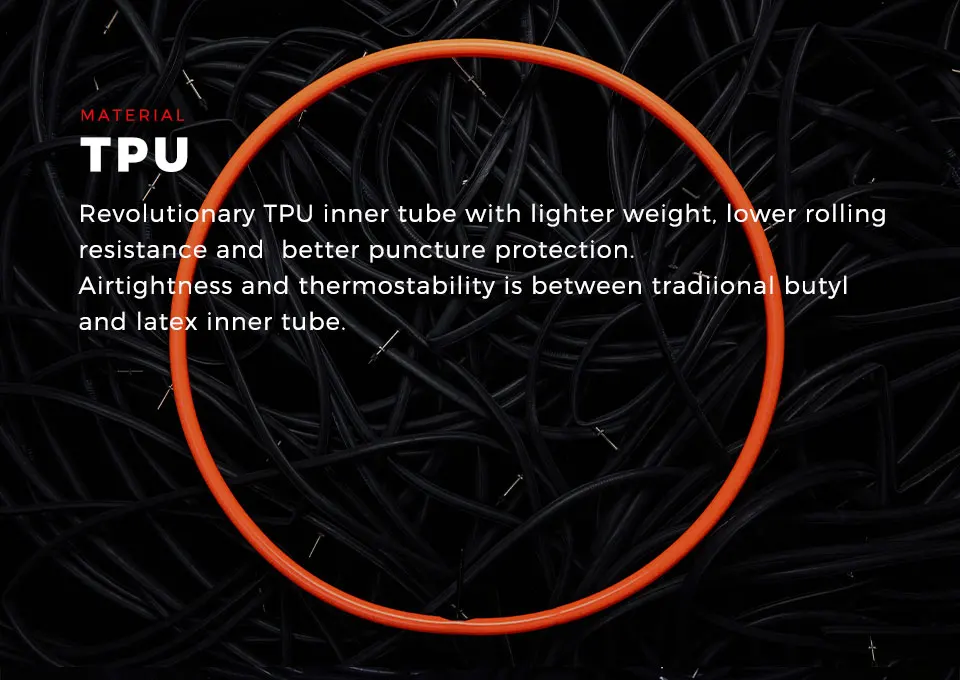 Liteskin Bicycle TPU Inner Tubes 700c 27g Super Ultralight Lightweight Road Ride Bike Cycling Tires Tyre X23 25 28C Accessories