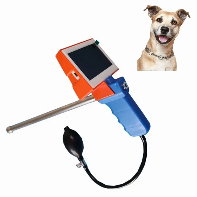 

Portable Digital Video Veterinary Instrument Kit Transcervical Insemination Gun for Canine Artificial Insemination Kit for Dogs