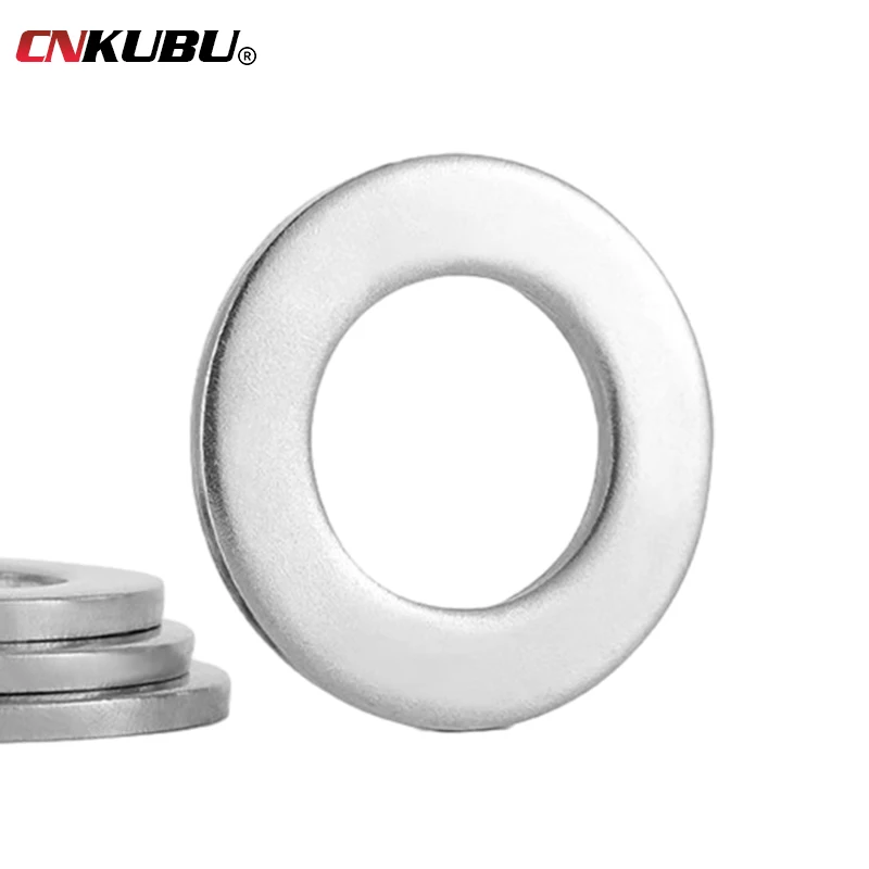 Arandelas de Metal de acero inoxidable 360, juego de tornillos de arandelas planas, Junta Lisa para perno de tornillo M2, M2.5, M3, M4, piezas, M8, M10, 580/304 M5