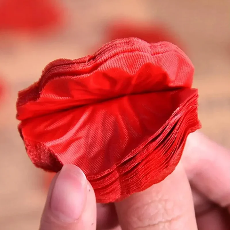 5000/100pcs Artificial Fake Rose Petals Red Colorful Simulation Silk Rose Petal for Valentines Day Wedding Party Romantic Decor