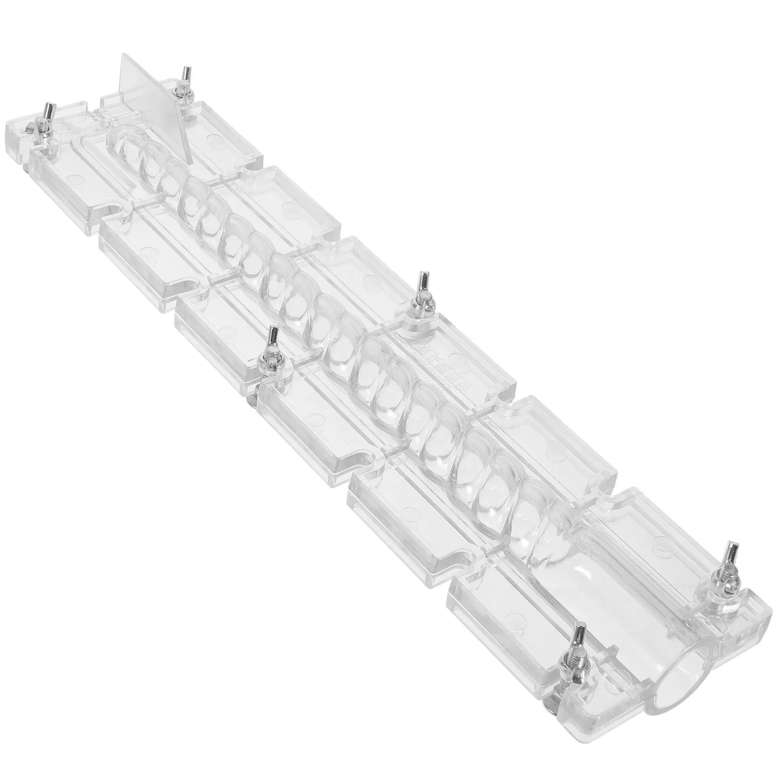 

1Set Long Rod Acrylic Mold Reusable Wear-Resistant DIY Mold for Craft Decor Kids Parents Gift