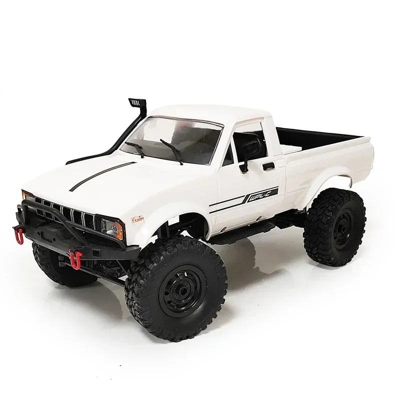 WPL C24 C24-1 4WD RC Car 4x4 Remote Control Pickup Off Road B36 Ural Military Truck 6x6 Drive 2.4Ghz Machine On Radio Control