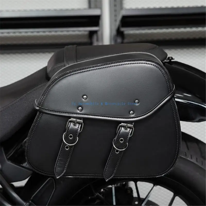 

270E 2x Motorcycle Tool Bag Large Capacity Saddlebag With Quick Release And Weatherproof Fabric For Customization Enthusiasts
