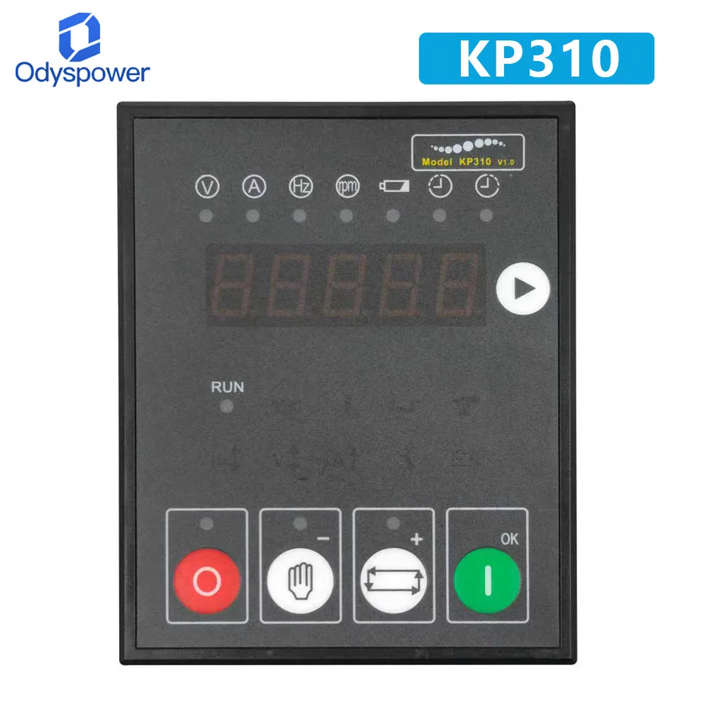 Kipor KP310V1.0 KP310 V1.0 Diesel Generator Module Remote Sart And Stop Control Genset LED Digit Display Panel