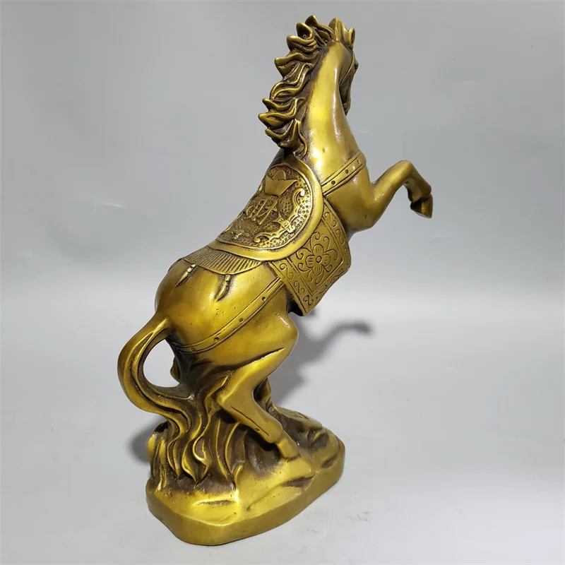 Pure Brass Fortune into BMW Desktop Decoration Immediately Fortune Copper Ornament Wealth Source Guangjin Crafts