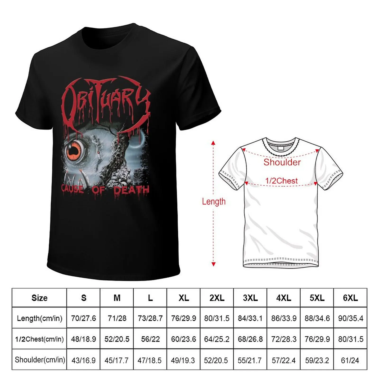 Viral Obituary Cause Of Death T-Shirt Stain Resistant Casual Tee