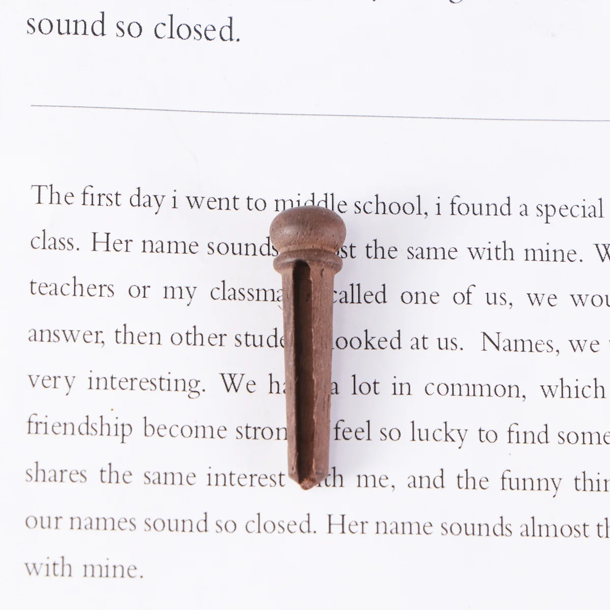 

6Pcs Guitar Bridge Pins Durable Portable Easy Use Fits All Acoustic Guitars Brown Replacement Guitar Bridge Pin