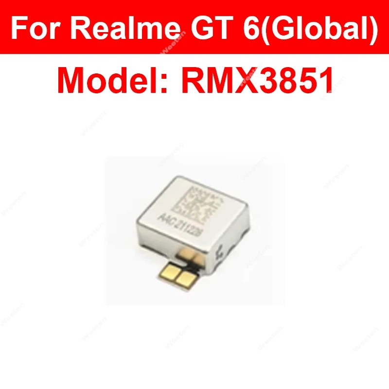 Motor Vibrator For Realme GT Neo 3 3T 5 6 6T SE Motor Vibration Replacement Repair Parts