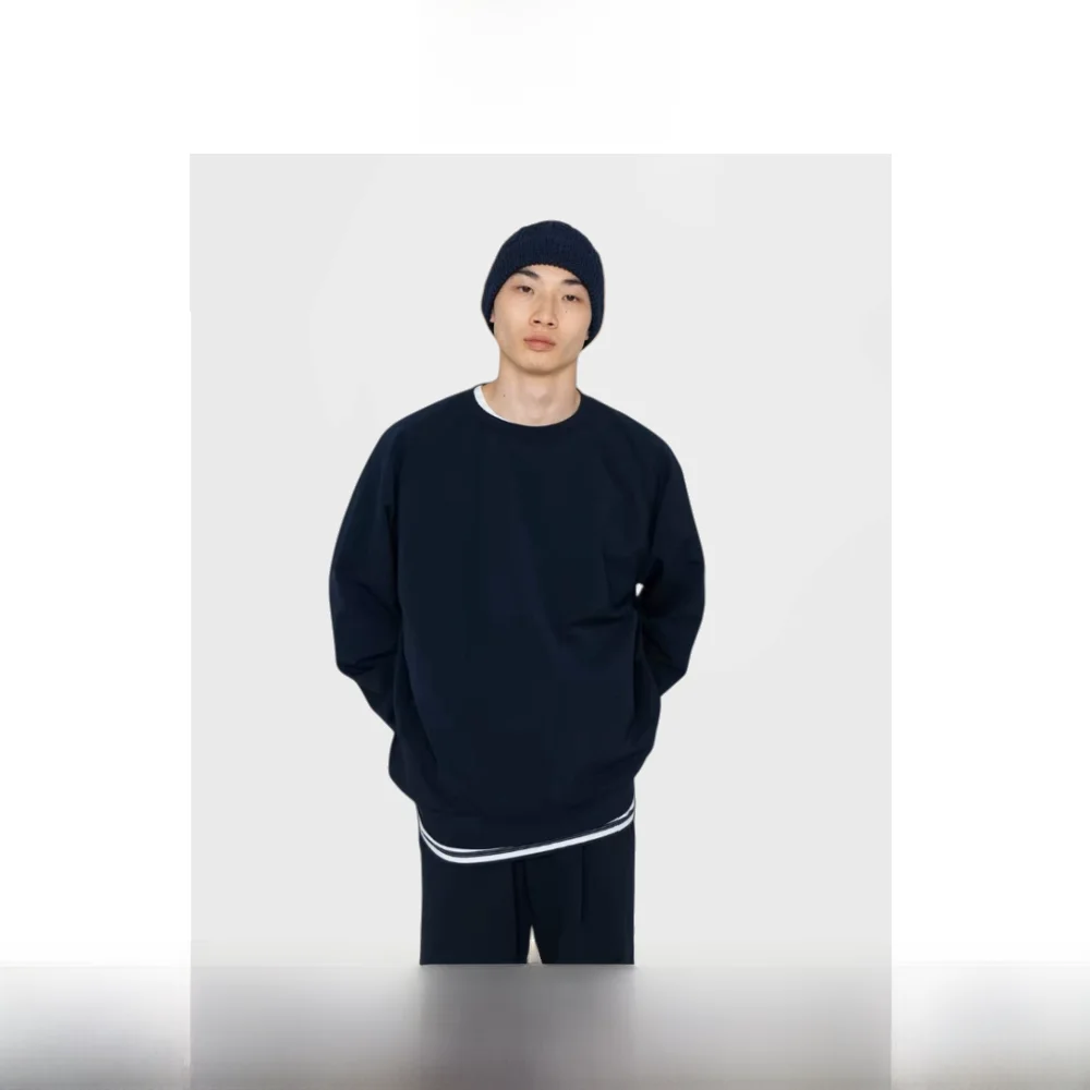 

Nana Mika DRY Crew Ne Sweatirt Qui Dry Hoodie Loose Fit Youth Faion Autumn Casual Color Big Size Men's Top