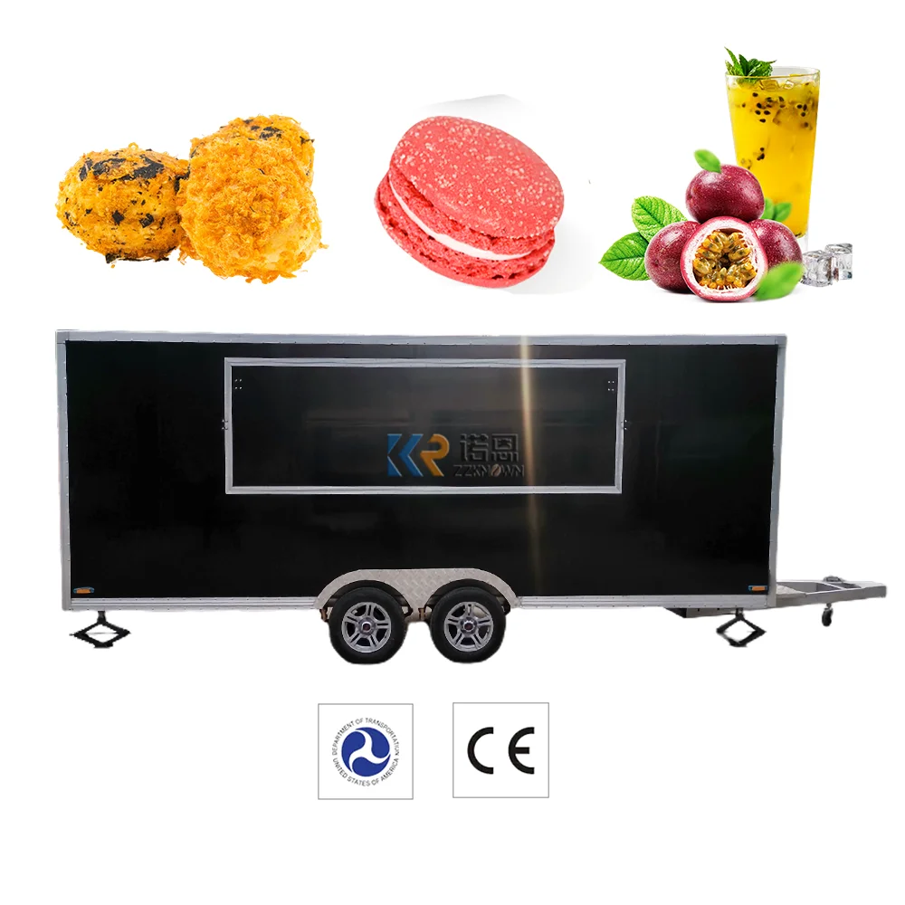 Mobile Uk Compatible Food Trailer  Shopping Bag for Carts Mobile French Fries Food Cart Frozen Food Truck