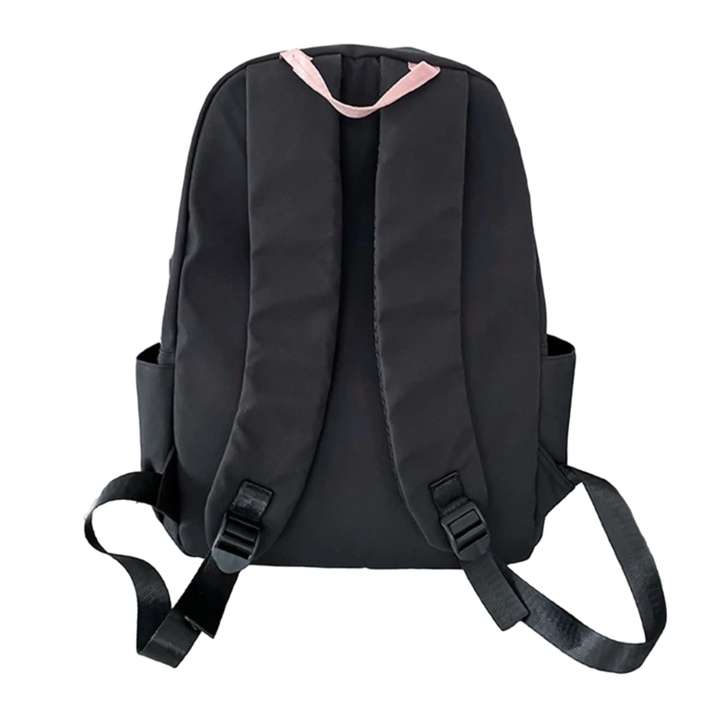 Mochila escolar para niña, bolso libros a versátil, bolso hombro con correa doble, bolsa viaje, novedad