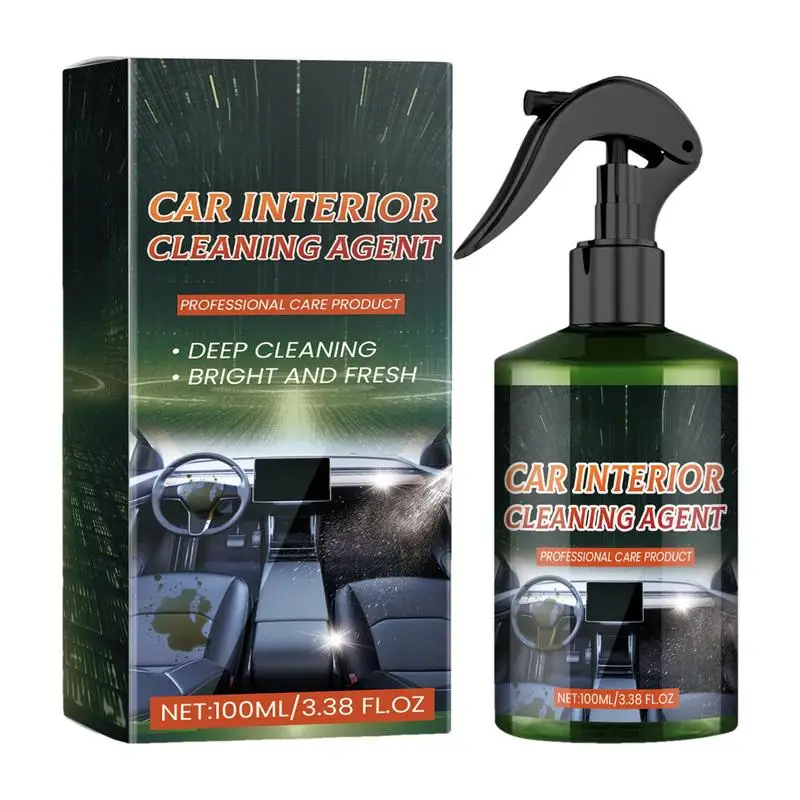 Leather Cleaner For Car Interior Car Cleaning Products Car Clean Products Effective Car Agent Enhanced Shine & Protection For