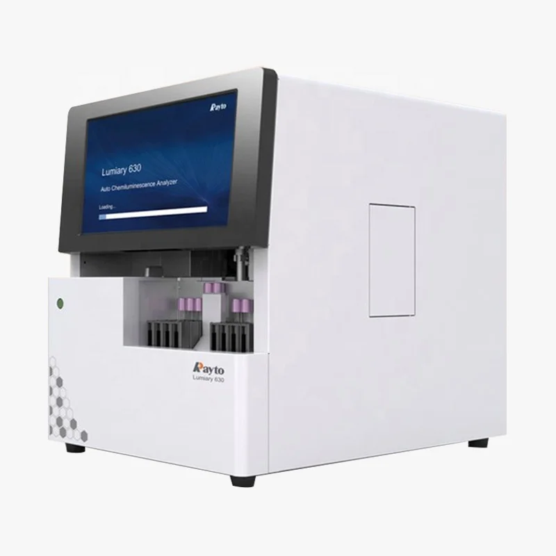 Medical Lab 80tests/h Rayto Lumiray 630 Automatic Chemiluminescence Immunoassay Analyzer 60 sample positions