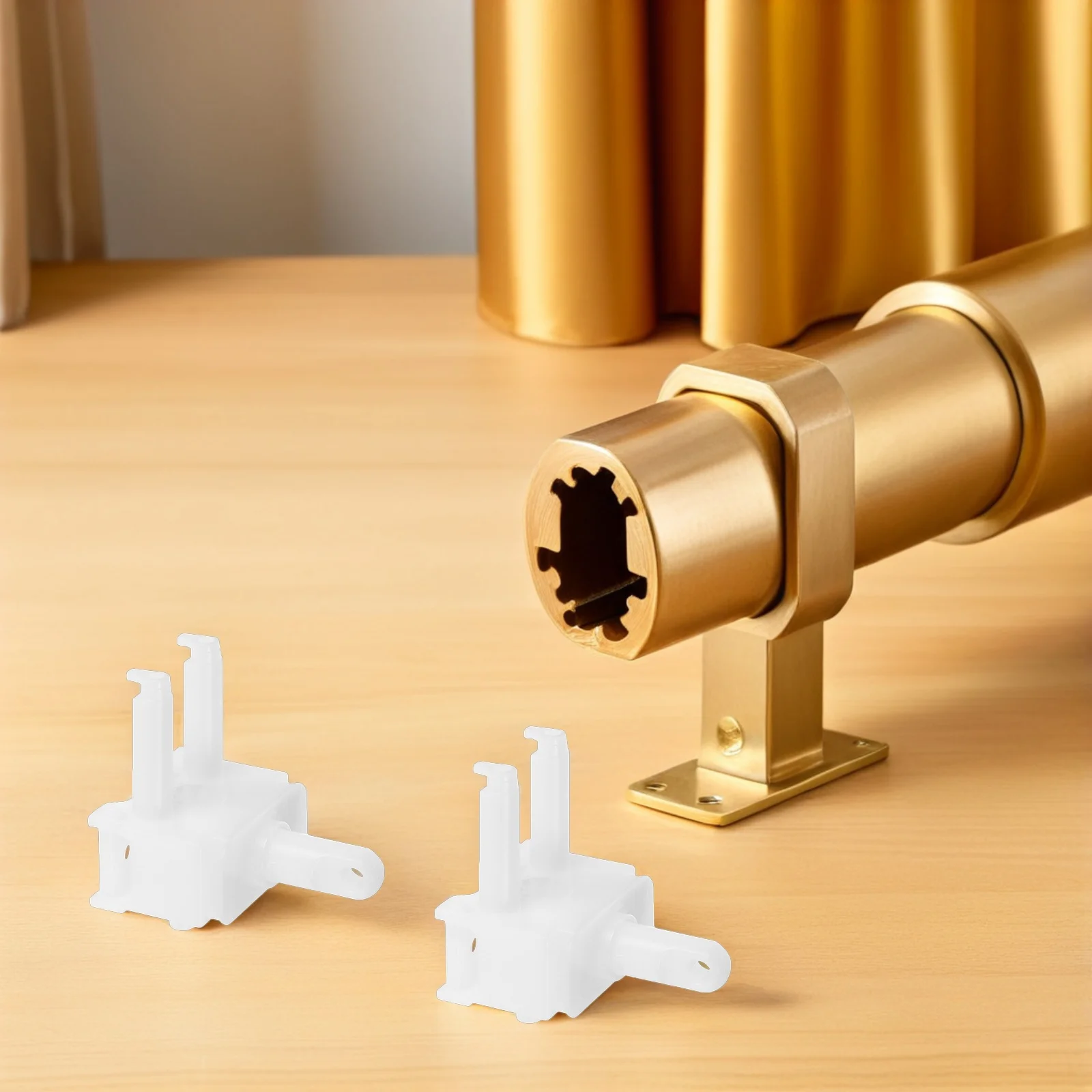 

6pcs Vertical Blinds Replacement Parts White Valance Clips For Vertical Blinds Repair Accessories Window Blind Wand Control