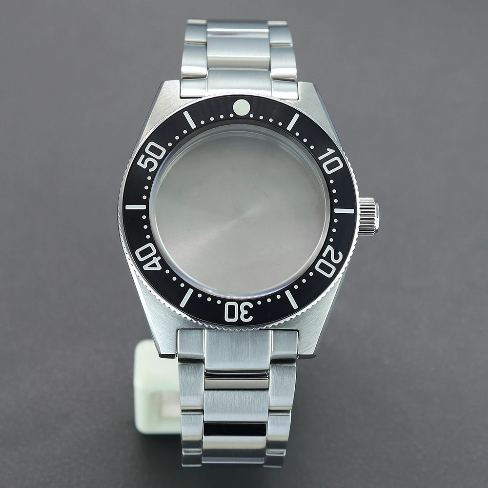 40mm High-quality Watch Case Strap 316L Stainless Steel For Mod SPB149J1 Tiger Whale NH35 NH36 NH38 4R36 Movement Sapphire Glass
