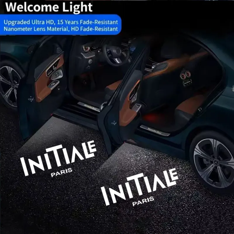 

2PCS For Renault INITIALE Koleos Initiale QM5 SM5 SM7 EX2 Car Door HD Welcome Light Led Laser Projector Lamp