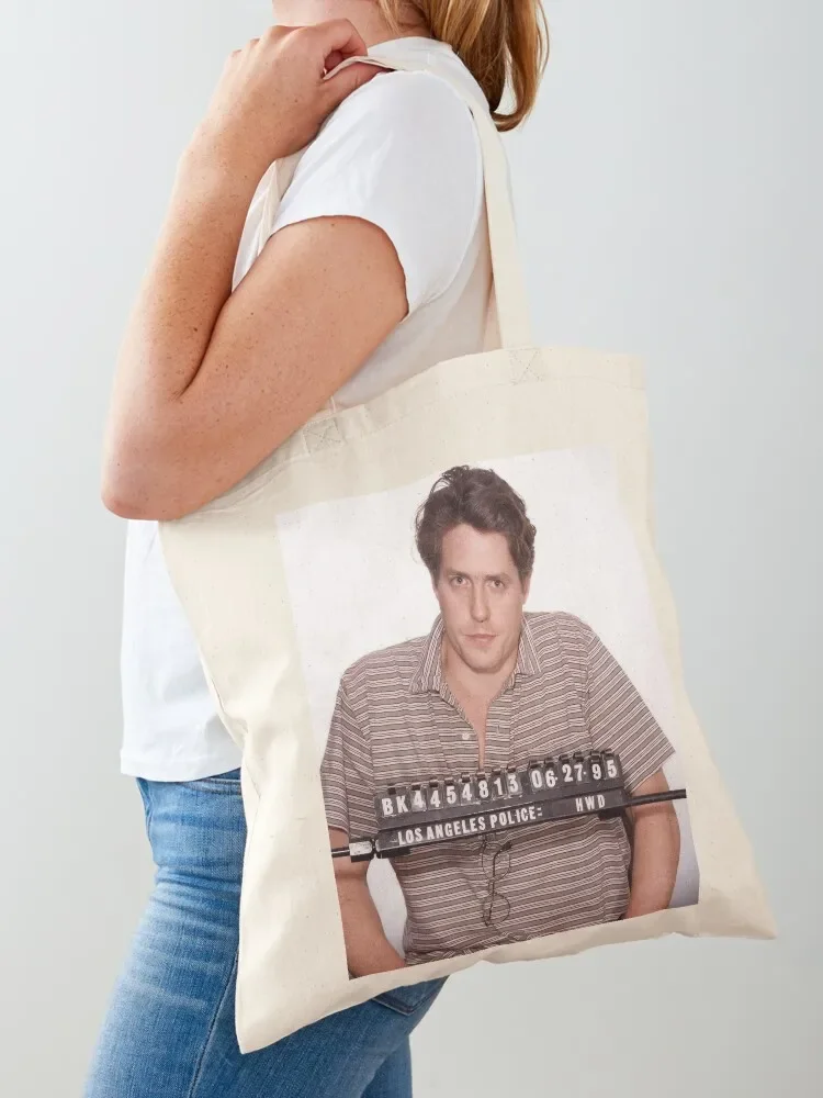 

Hugh Grant Mugshot Tote Bag Women's bags Cloth bags the tote bag Handbags