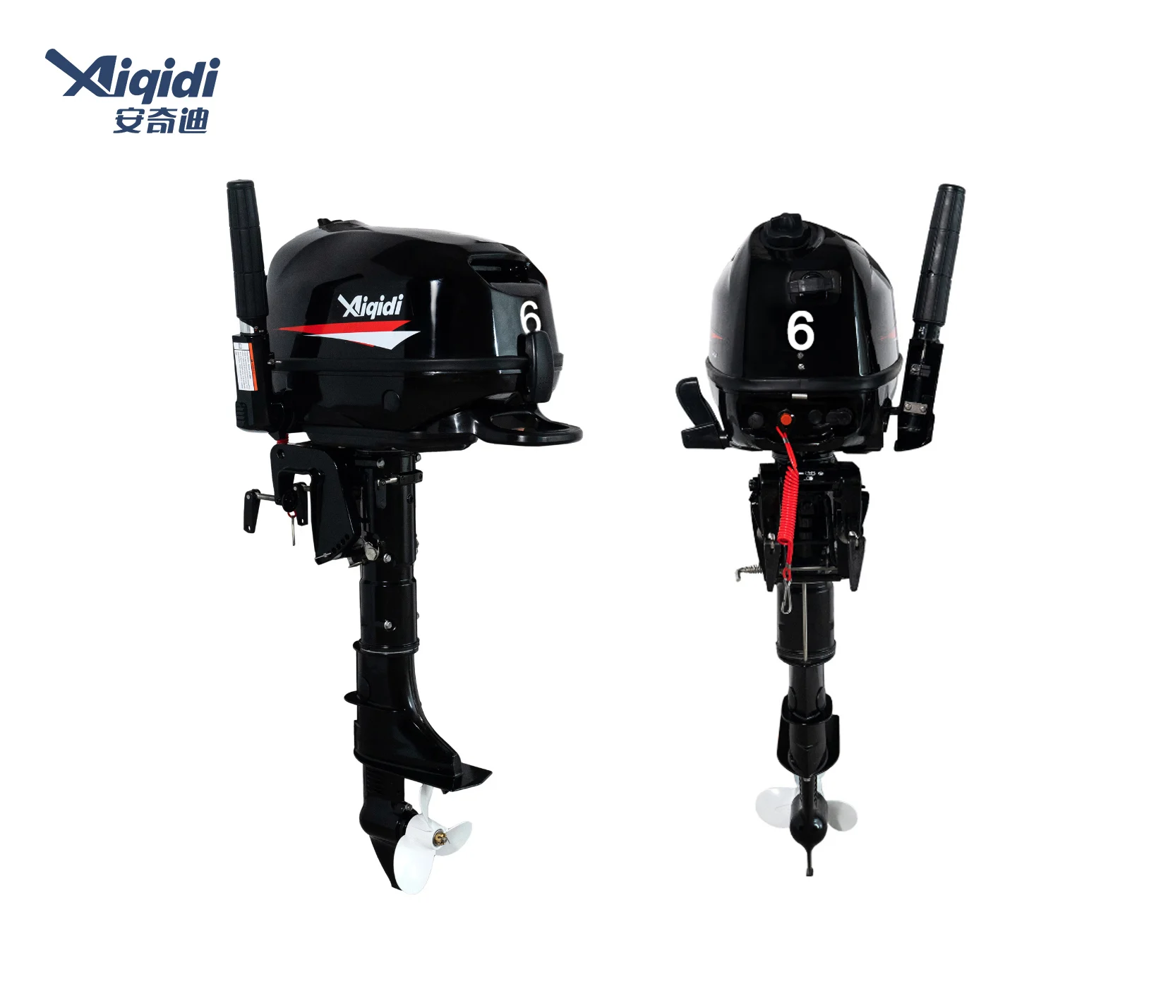 

CE 6HP 4-тактные высококачественные подвесные двигатели AIQIDI с ручным стартером и водяным охлаждением