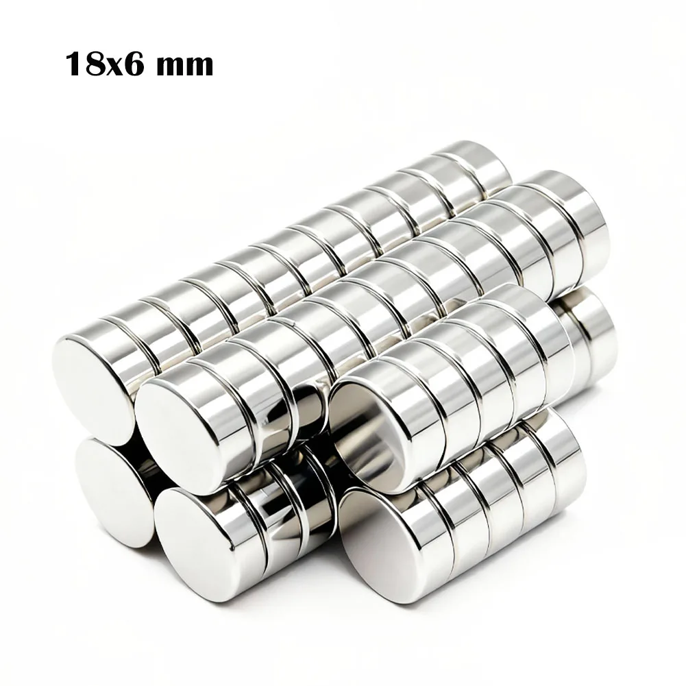 

Strong Magnet 18x6mm Round Magnet Neodymium Magnets Powerful Magnets N35 Permanent Magnetic NdfeB Imane Diy Refrigerator Magnet