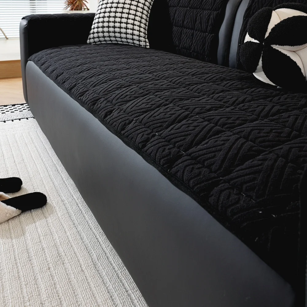 1PC Anti-Slip Sofa Pad Soft Comfortable Dust-Proof Washable Pet-Friendly All-Season Sofa Cover Protector - view 5
