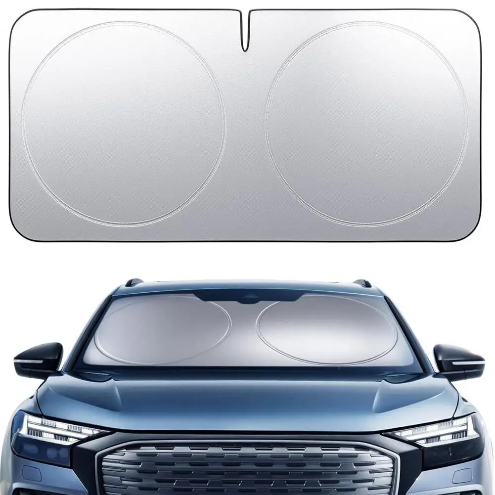 

Солнцезащитный козырек на лобовое стекло премиум-класса, устойчивый к ультрафиолетовому излучению, солнцезащитный козырек на лобовое стекло автомобиля для универсального автоматического переднего окна для Ultimate