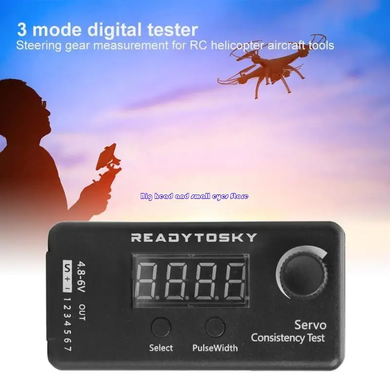 High Accuracy Digital Servo Tester Consistency Tester for RC for DC