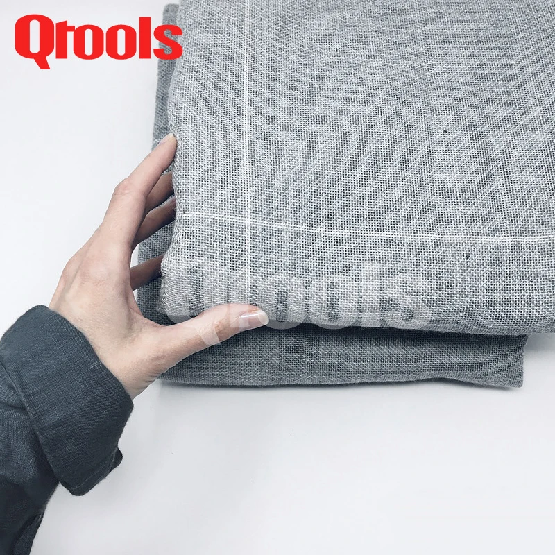 Tufting Cloth 100% Polyster Tufting Fabric Customized For Electric Carpet Gray Fabric For Diy Tufting Gun Carpet Weaving Rug