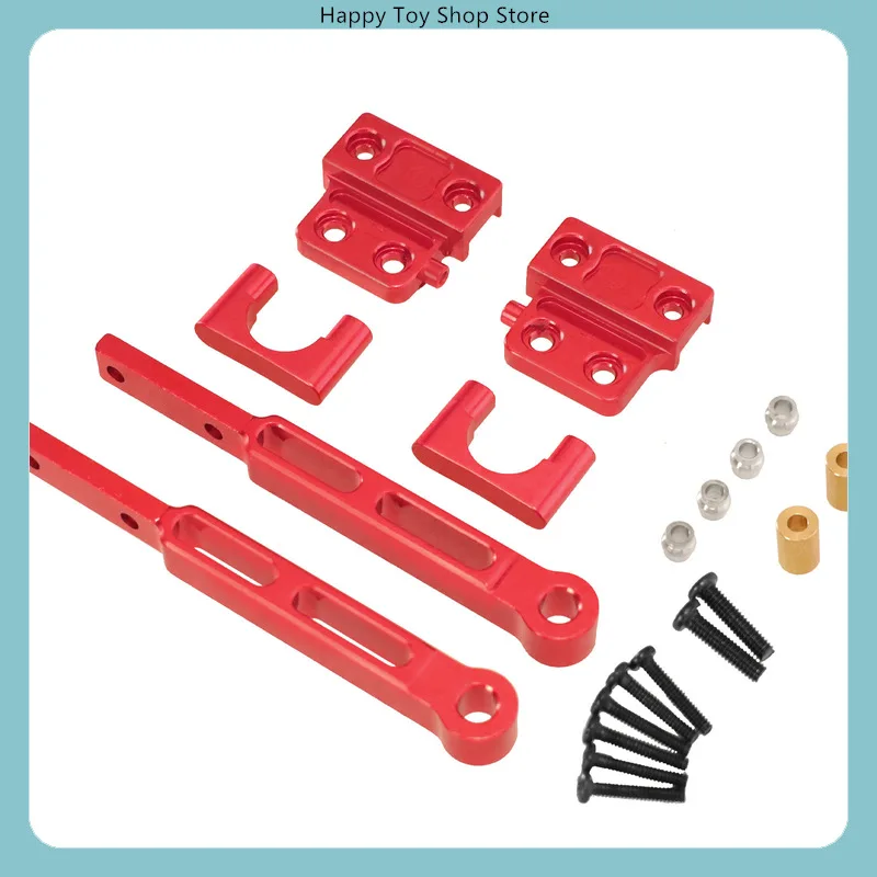 Mang Niu 1/12 MN82 82s 82Pro LC79 RC Car Metal Upgrade Rear Axle Leaf Spring to Link Conversion Set