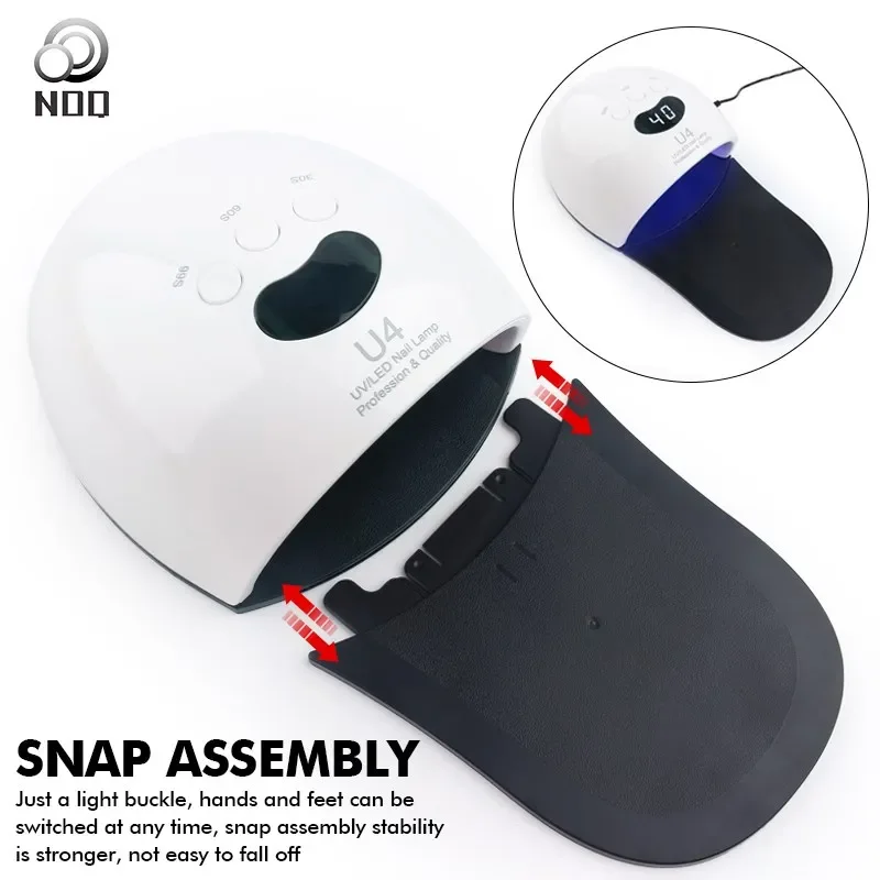 30LED sèche-ongles pour pied 2in1 UV lampe à LED pour sèche-ongles minuterie écran LCD détection infrarouge lampe solaire sèche-ongles outil de manucure