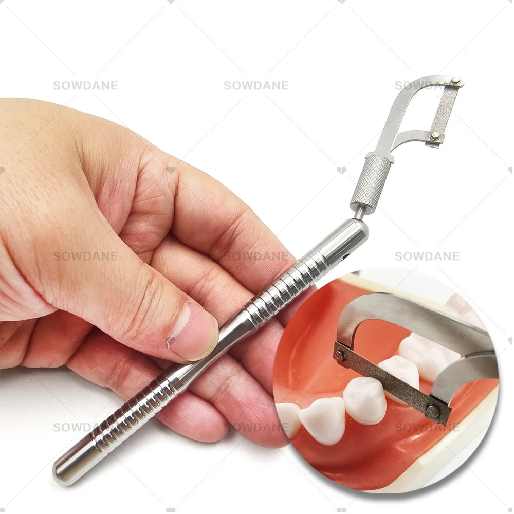 T New TypeReduction Polishing Tool Holder Teeth Whitening Lab Orthodontics Interproximal Enamel Reduced Treatment Tools Set