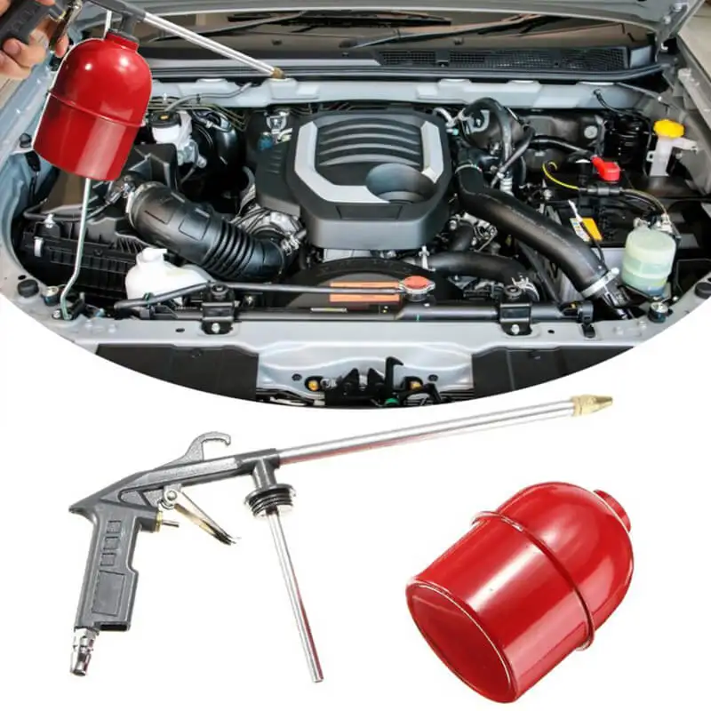 Automobile engine oil duct cleaning gun Car Auto Engine Cleaning Guns Solvent Air Sprayer Degreaser Siphon Tools Gray For Motor