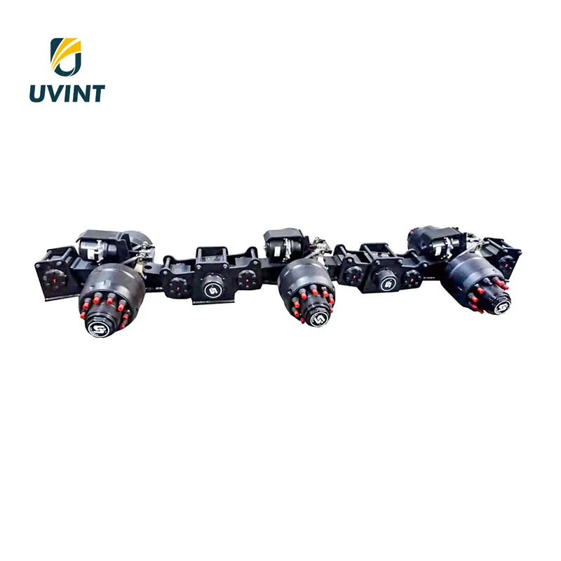 

Trailer Suspension Types 10t Rigid Suspension for Trailer Two-line Four-axle Rigid Suspension