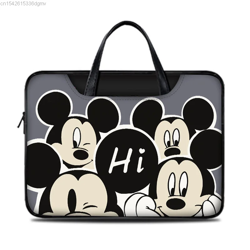 Disney Mickey Mouse Computer Bag For 12 13.3 14 15.6 16 17.3 Inch Notebook Pouch For Lenovo Asus HP Dell Portable Bag Cover Case