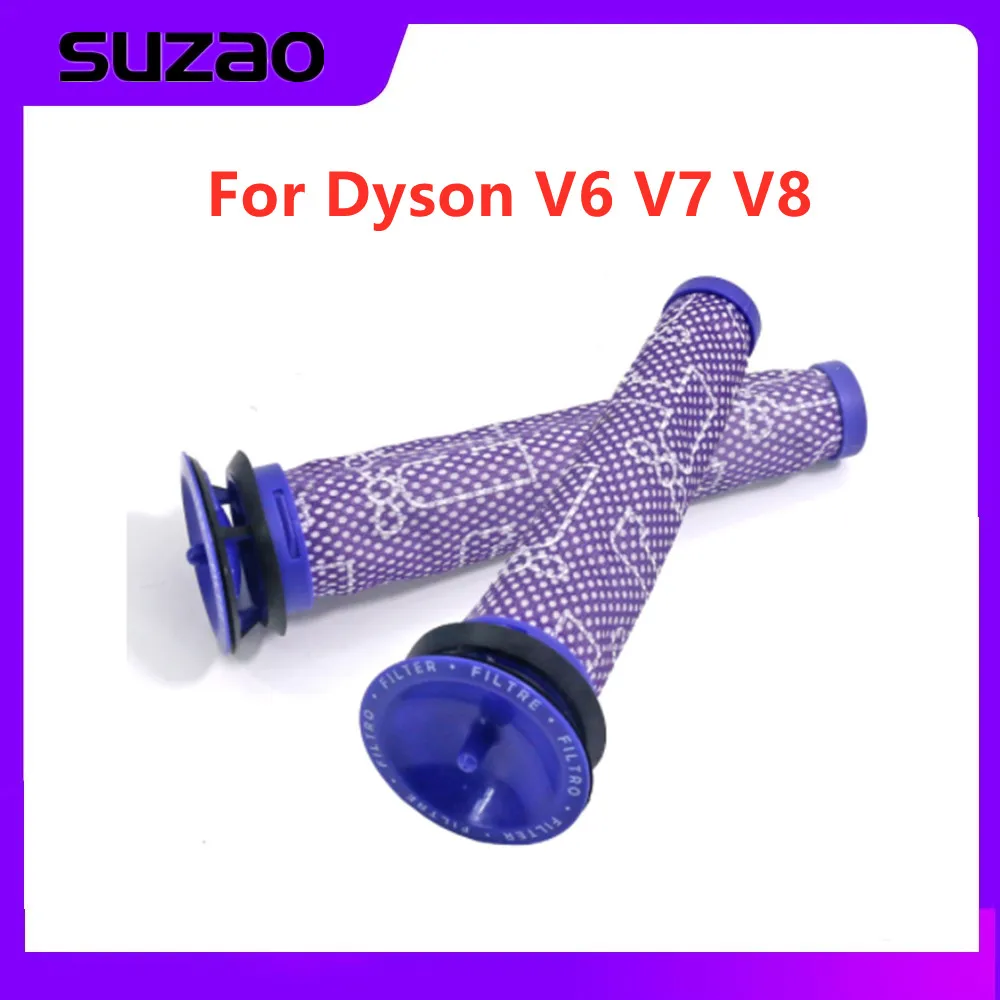 Filters Washable Replaces For Dyson v6 v7 v8 dc62 DC61 DC58 DC59 DC74 Vacuum Cleaner Filter Part # 965661-01 Fette Filter