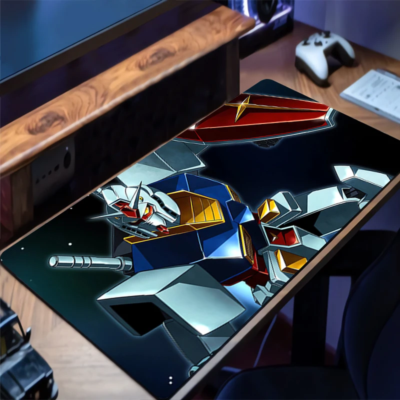 

Mousepad Mechanical Warrior RX-78-2 Gundam Rubber Keyboard Pad Non Slip Desk Mouse Mat Gaming Mouse Pad HD Desk Mat Extended Pad
